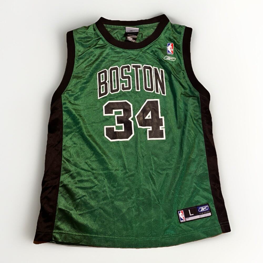 Reebok Boston Celtics Paul Pierce #34 Jersey Youth Size Large NBA Basketball